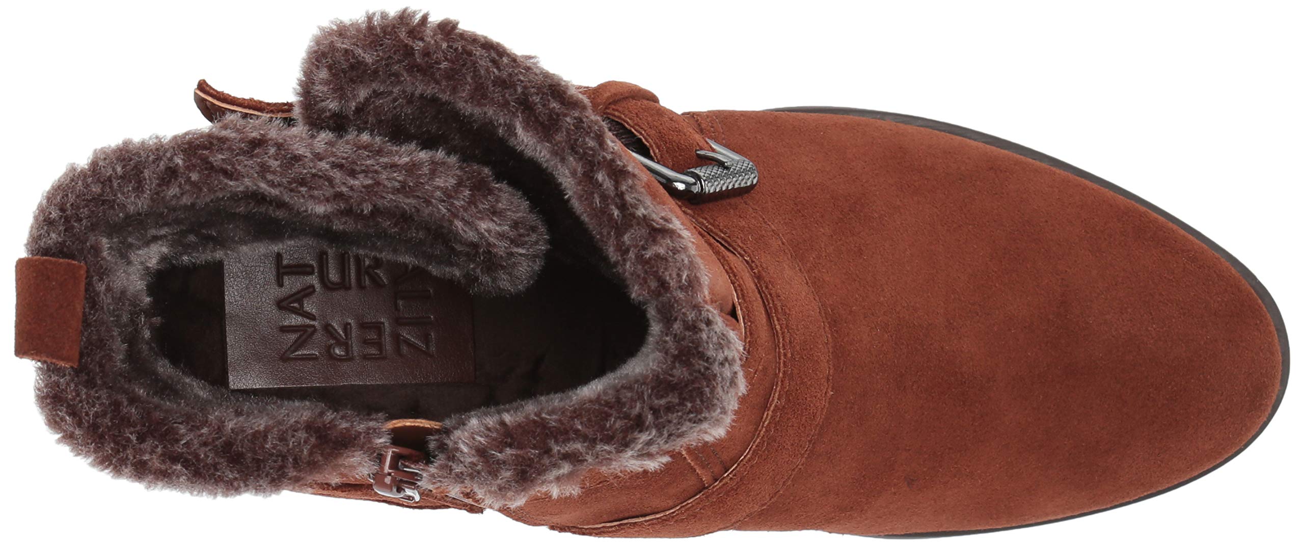 Naturalizer Women's Deanne Bootie - Comfortable Ankle Boots for Women, Chunky Heel & Cushioned Insole | Perfect for Office, Casual Outfits & Fall Fashion