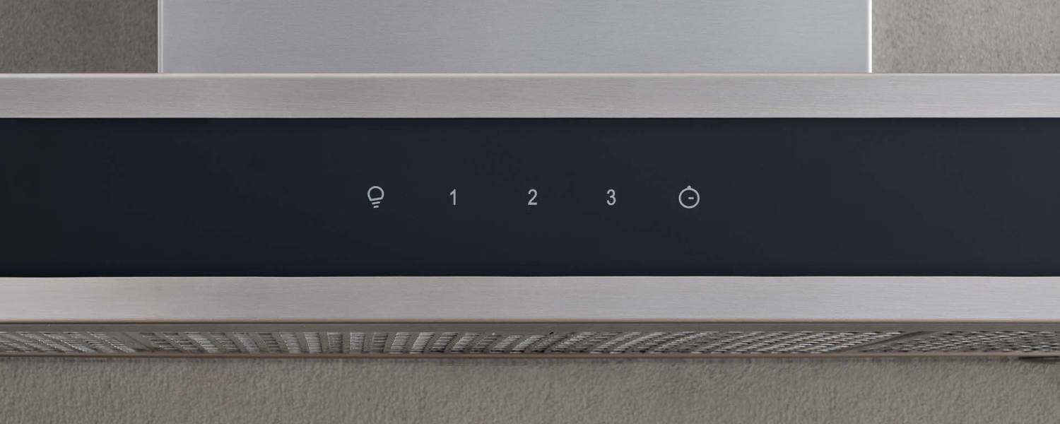 Bertazzoni KG30X 30-Inch Stainless Steel Wall Mount Range Hood with Glass Front & 600 CFM Motor - Perfect for Modern Kitchens & Open-Concept Homes