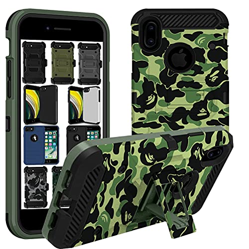 A.Camouflage Military Green(Without Holster)