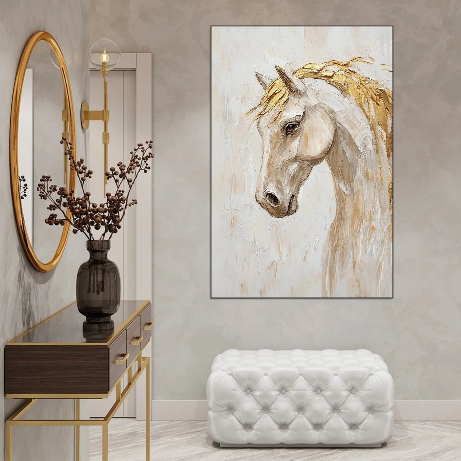Animal Art Painting #AP101 - Stunning Wildlife Canvas Art for Home & Office Decor