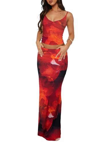 Orange Floral