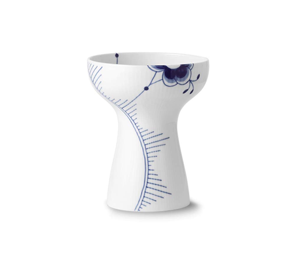 Royal Copenhagen Blue Fluted Mega Open Vase 7.5