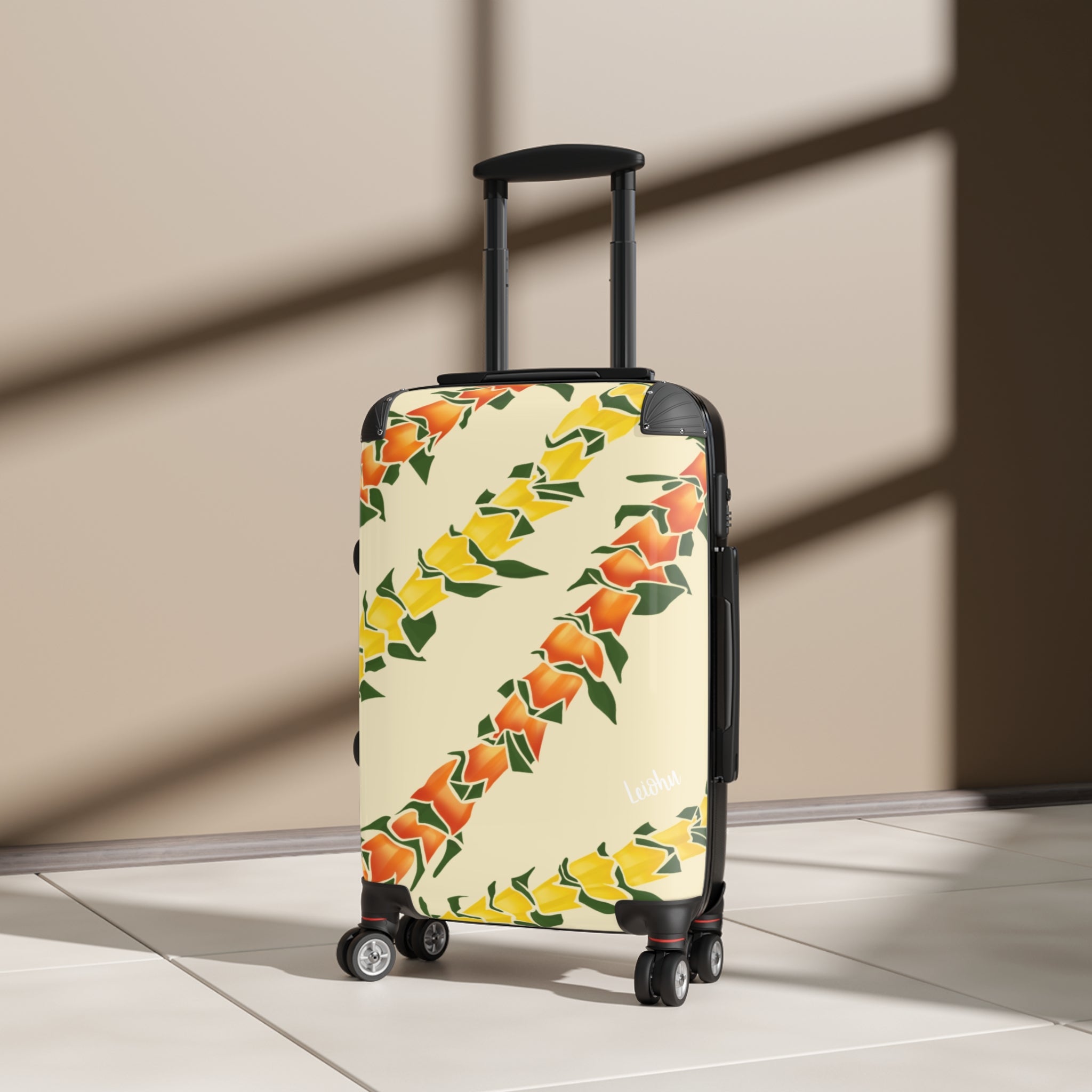 Hala Lei Cabin Suitcase - Lightweight Carry-On Luggage for Travel, Business Trips & Weekend Getaways | Durable & Stylish Spinner Suitcase with TSA Lock