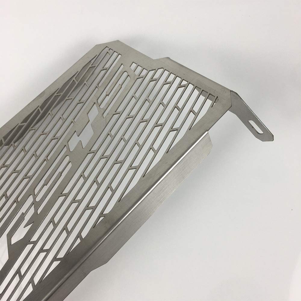 KLE650 Versys 650 Motorcycle Radiator Guard - Silver Protective Cover Grill for 2015-2021 Models | Durable Off-Road & Street Bike Protection