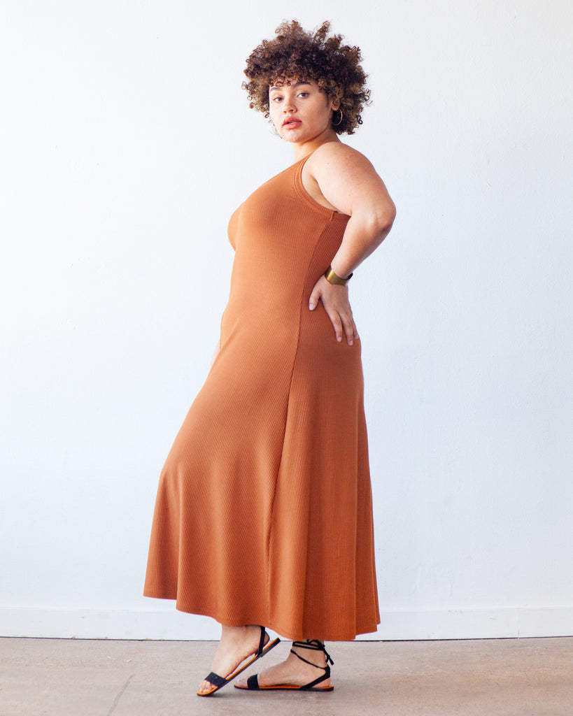 True Bias Zoey Tank & Dress - Size 14 (32) - Women's Flowy Summer Top & Dress for Casual Wear, Beach Outings & Date Nights