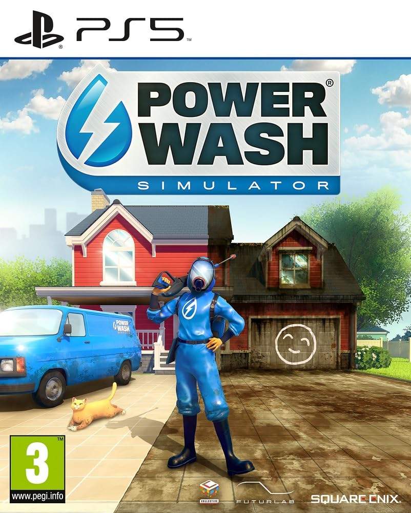 PowerWash Simulator for PS5 - Ultimate Cleaning Simulation Game | Relaxing & Satisfying Pressure Washing Experience | Perfect for Stress Relief & Home Improvement Enthusiasts