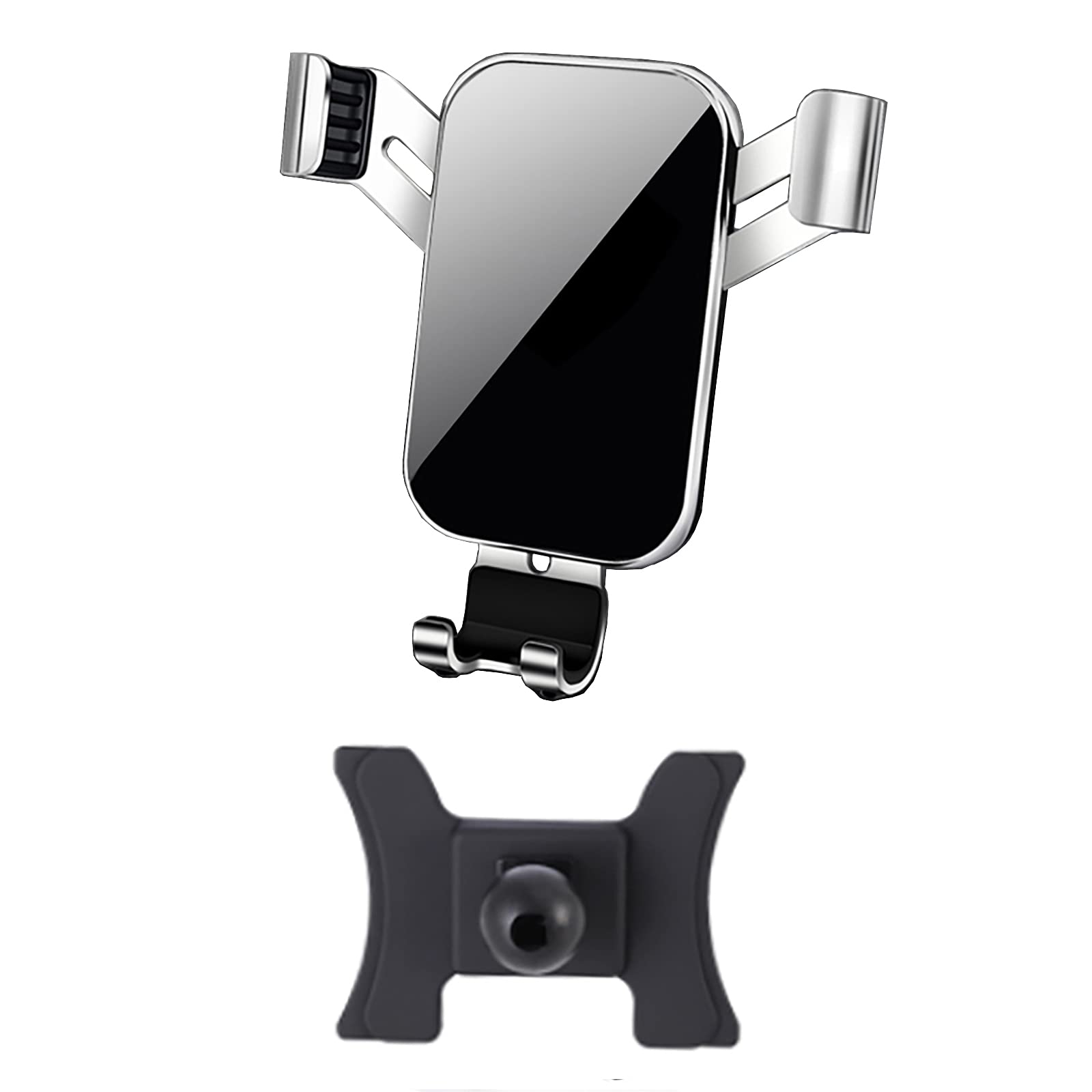 Universal Car Phone Holder Mount - 360° Rotatable Dashboard & Air Vent Phone Stand for iPhone, Samsung, Smartphones - Perfect for Audi Q2, Q3, Q5 & All Vehicles - Ideal for GPS Navigation, Hands-Free Calls & Road Trips