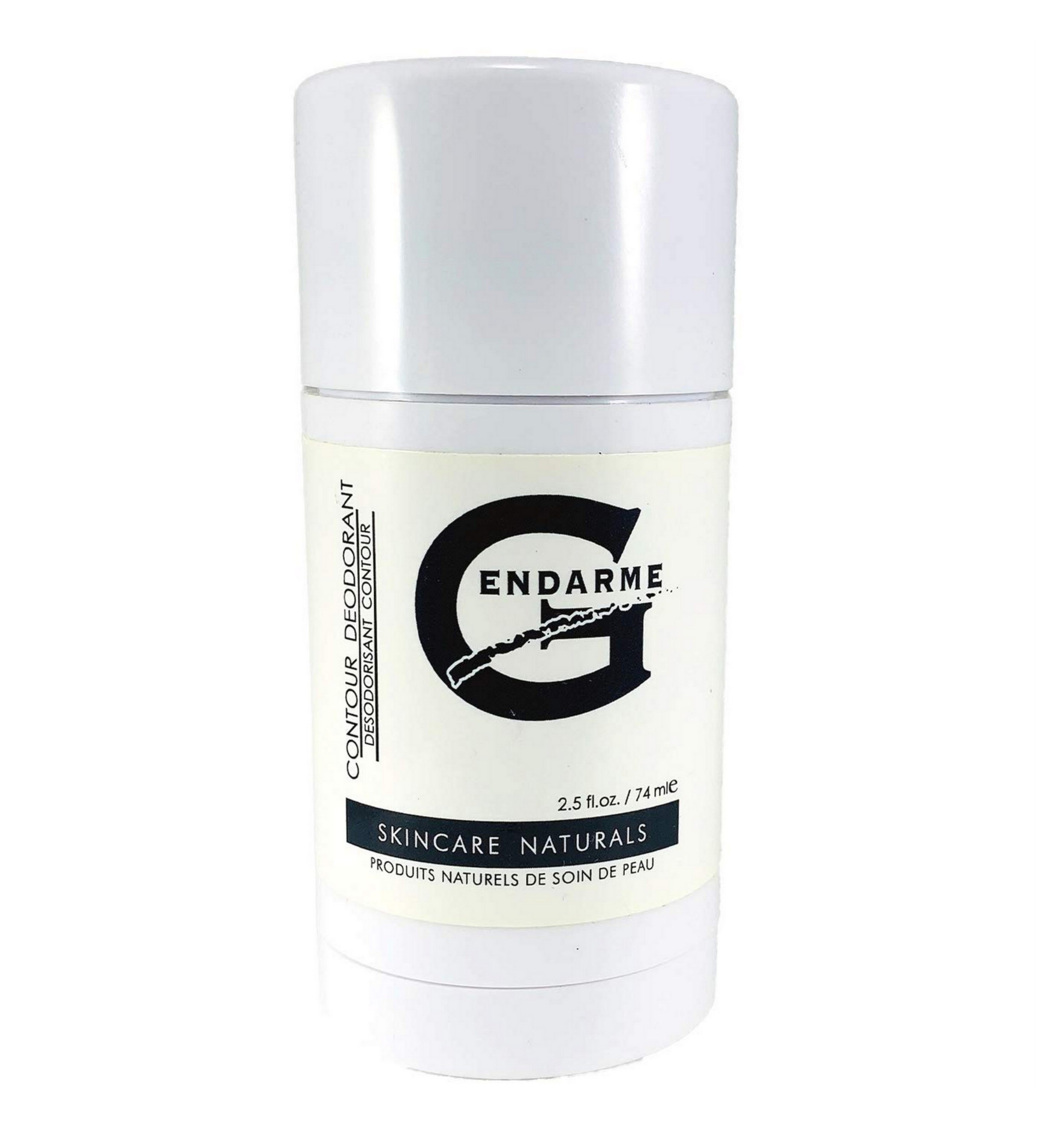 Gendarme Natural Deodorant Stick for Men & Women - 2.5oz Fresh Scent, Aluminum-Free, Long-Lasting Protection - Perfect for Gym, Travel & Daily Use