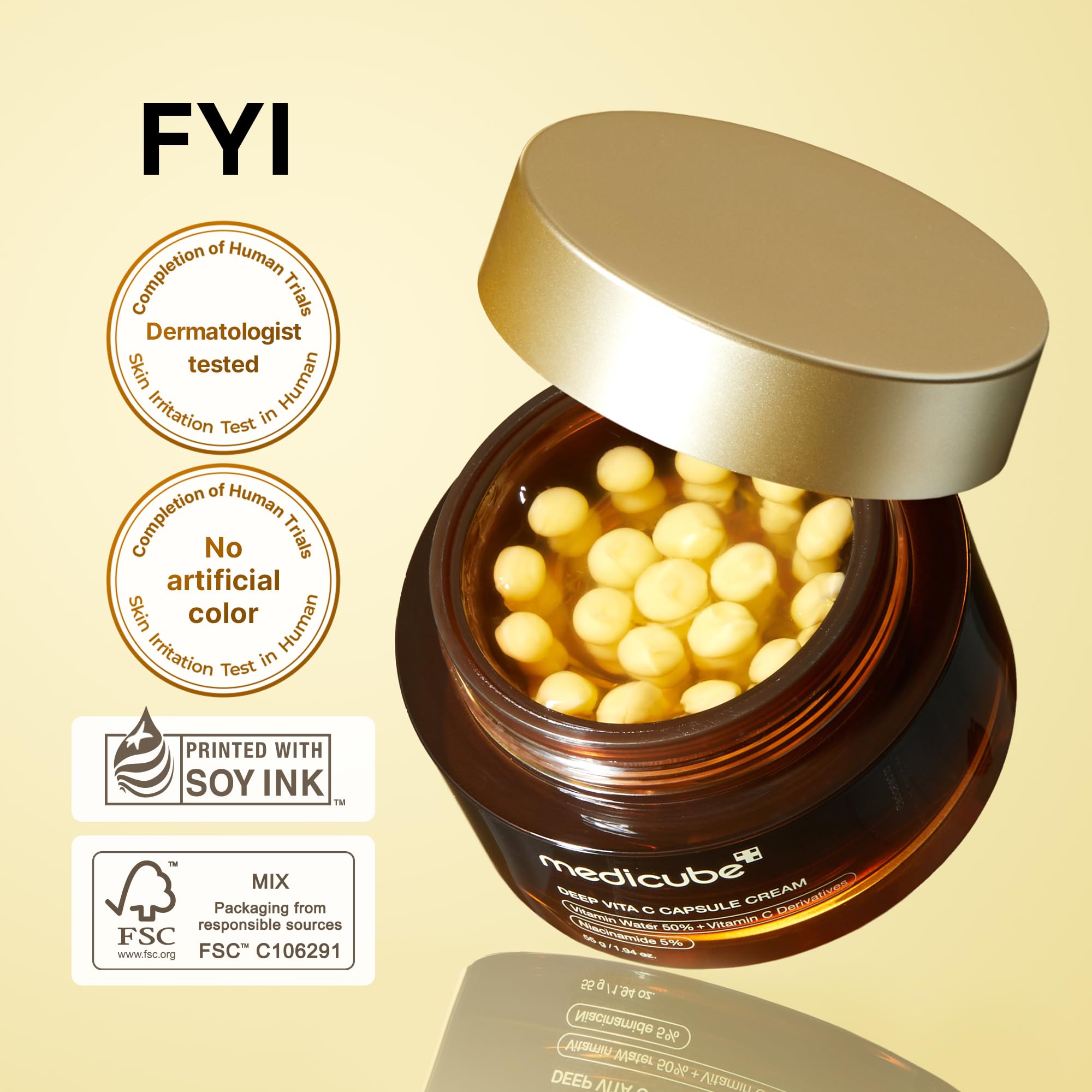 Medicube K-Viral Duo for Uneven Skin Tone: Age-R Booster Pro | 6-in-1 Real Glass Glow Device & Vitamin C Golden Capsule Face Moisturizer - Brighten Dull Skin, Reduce Dark Spots for Radiant Complexion | Perfect for Daily Skincare Routine & Nighttime Treatment