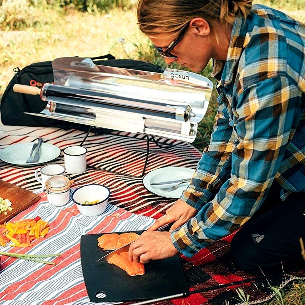 GOSUN Sport Solar Oven - Fastest Portable Camping Stove & Solar Powered Grill | Compact Outdoor Cookware for Hiking, Survival & Off-Grid Adventures | Perfect for Backpacking, Emergency Prep & Eco-Friendly Cooking
