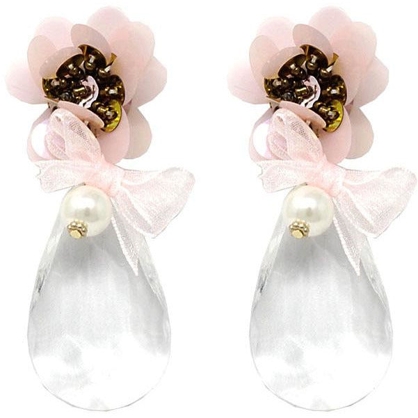 Elegant Floral Stud Earrings for Women - Dainty Flower Jewelry Gift for Her - Perfect for Weddings, Parties & Everyday Wear
