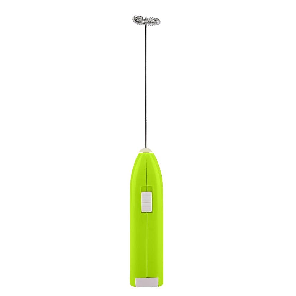 Mini Electric Hand Mixer - Stainless Steel Handheld Egg Beater, Milk Frother & Whisk for Baking, Cooking, and Kitchen Use - Perfect for Eggs, Cream, Batter & Smoothies (Pink) - Ideal for Home, Cafe & Small Kitchen Appliances
