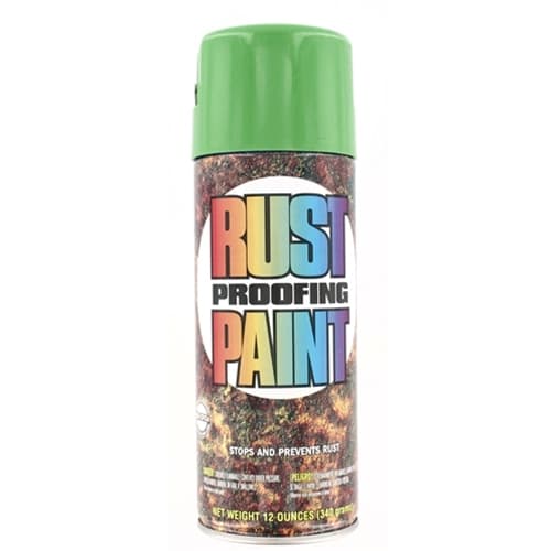 Aervoe 320 12 oz. Forest Green DTM Rust Proof Enamel Paint - High Performance Protective Coating for Metal, Wood & Concrete - Perfect for Outdoor Furniture, Fences & Industrial Equipment Protection