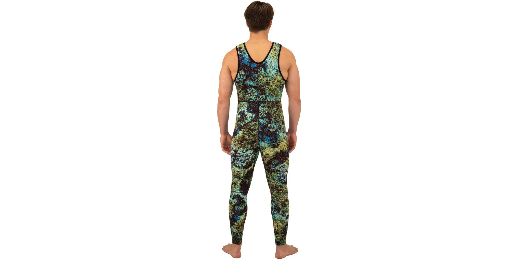 Riffe DIGI TEK Camo Wetsuit for Men - 5mm Neoprene Full Body Scuba Diving Suit | Perfect for Spearfishing, Freediving & Cold Water Adventures