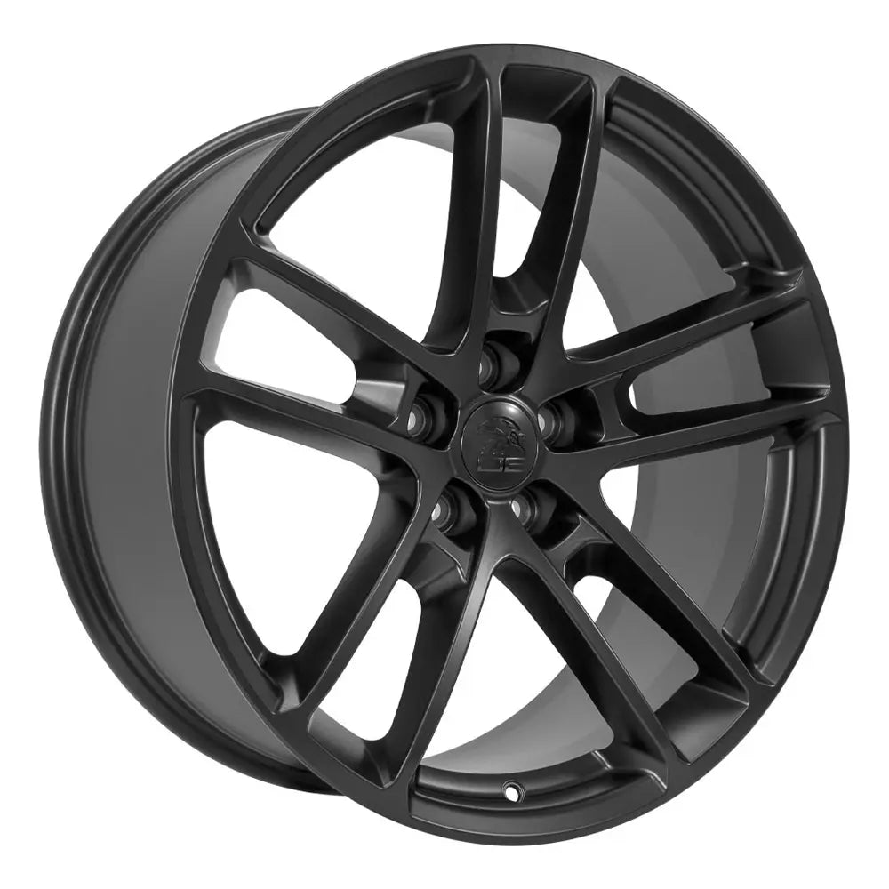 20 Inch Black Wheel Replacement for Dodge Charger - DG23 Replica Rim 20x9 - Perfect for Custom Upgrades & Performance Tuning