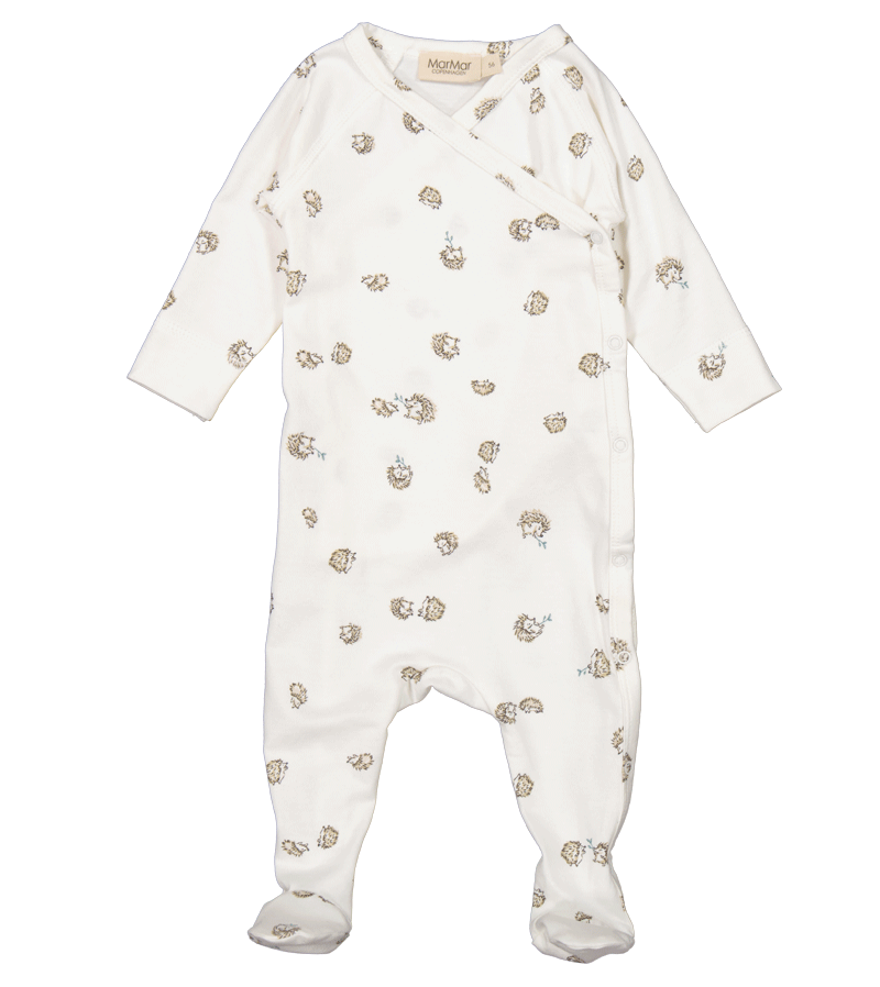 MarMar Copenhagen Forest Friends Rubello Modal Romper - Soft & Breathable Baby Jumpsuit for Playtime & Nursery Outfits