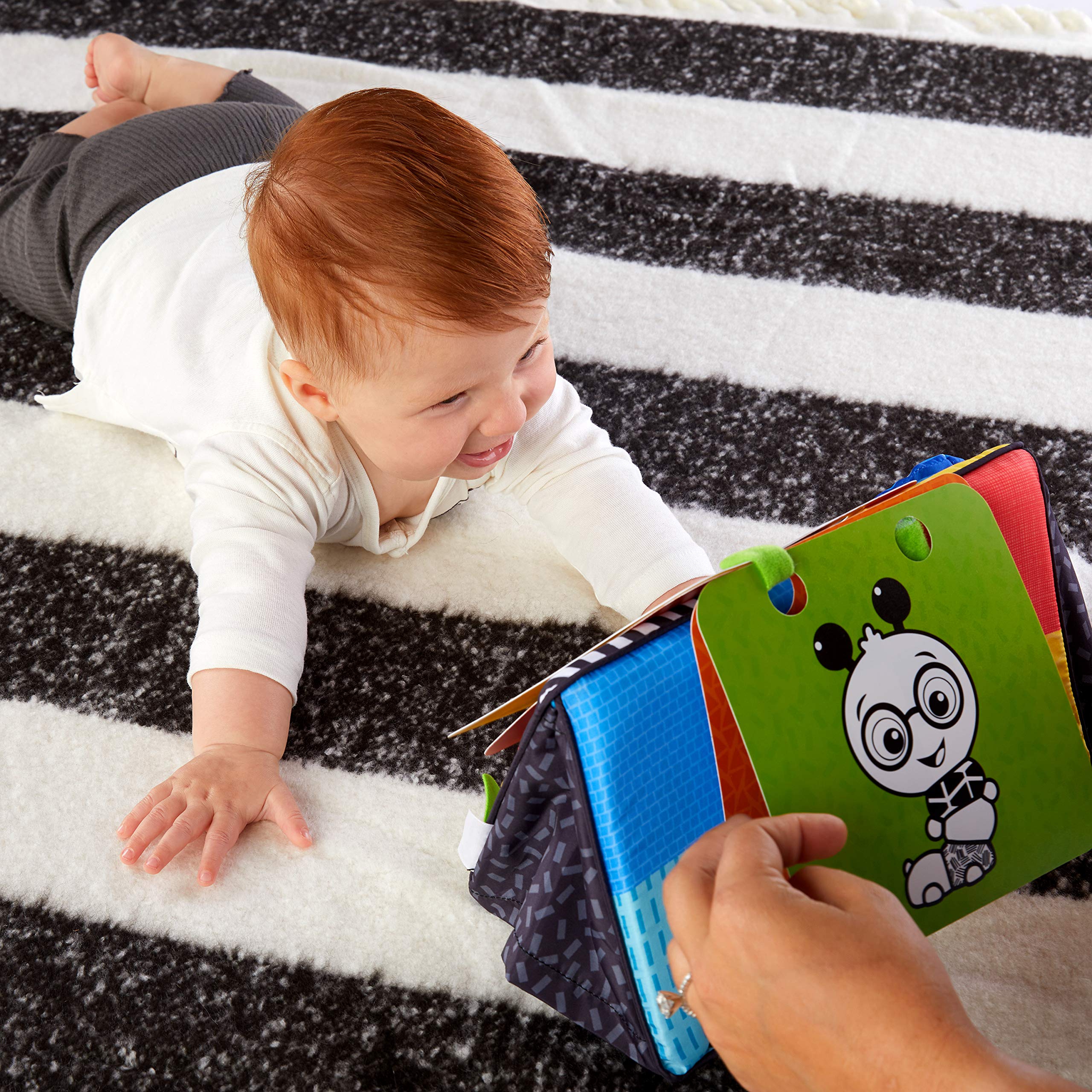 Baby Einstein High Contrast Activity Mirror for Newborn Tummy Time Play