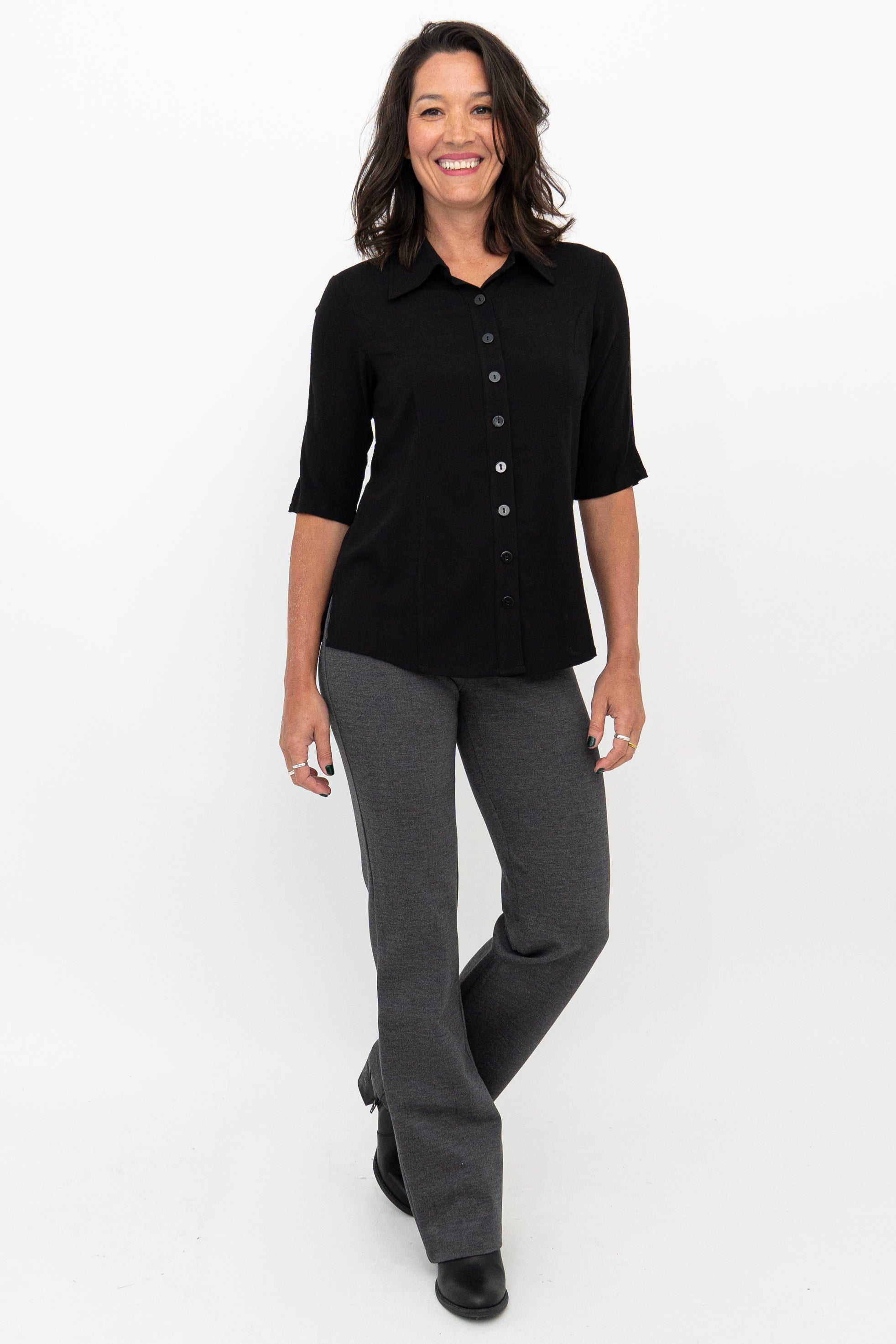Premium Daya Pant - Soft & Comfortable Granite Modal Pants for Women - Perfect for Yoga, Lounge & Casual Wear
