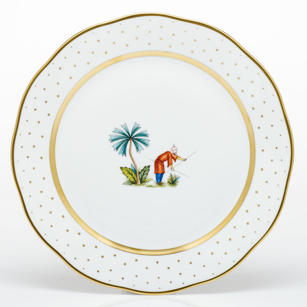 Asian Garden Dinner Plate Set - Elegant Porcelain Plates for Home Dining, Restaurants & Special Occasions | Perfect for Asian Cuisine, Family Gatherings & Party Serving