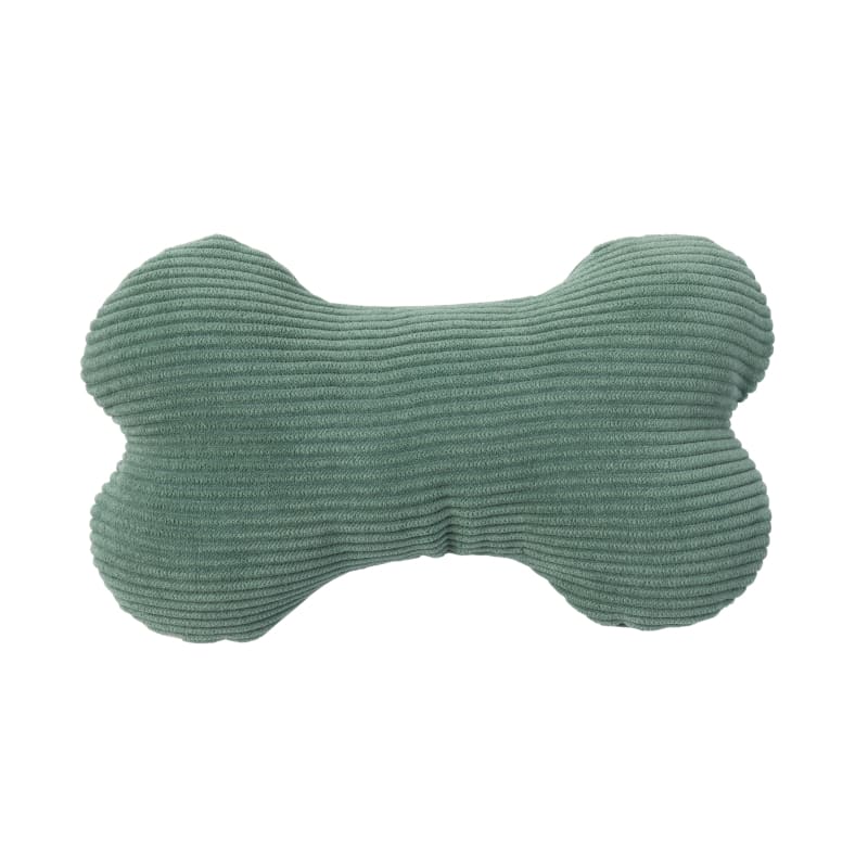 Fuzzyard Life Bone Myrtle Green Dog Chew Toy - Durable & Safe for Small & Large Dogs - Perfect for Indoor Play, Outdoor Fetch & Teething Puppies