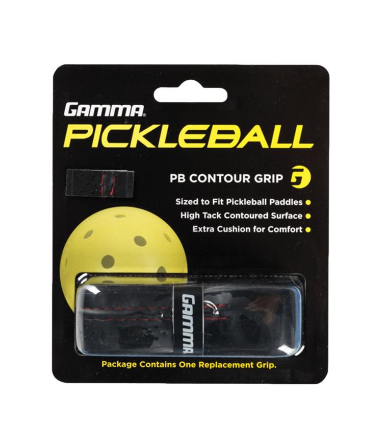 Gamma Pickleball PB Contour Replacement Grip - Premium Cushioned Handle Grip for Pickleball Paddles - Improves Comfort & Control for Indoor/Outdoor Play