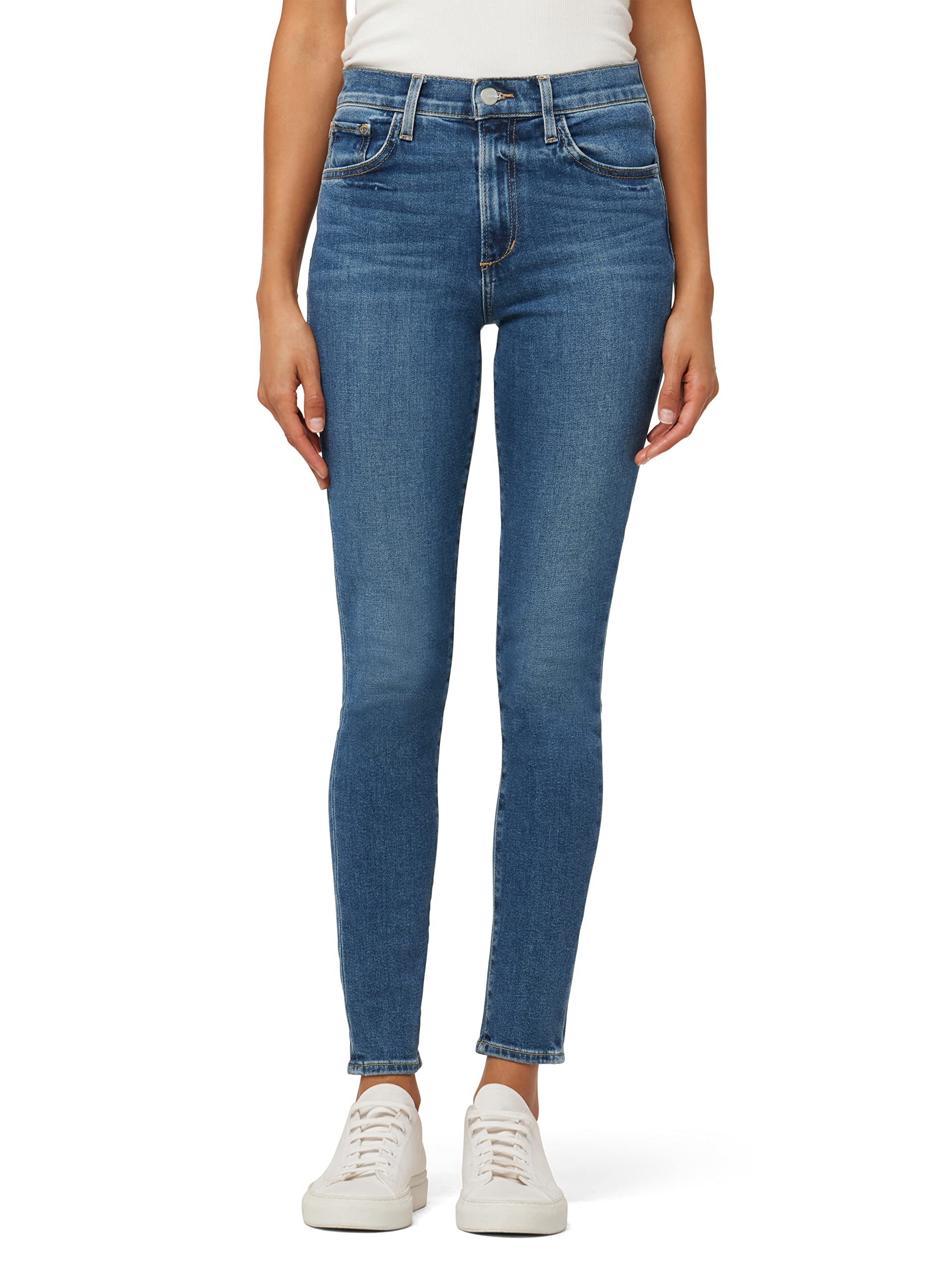 Women's The Charlie High Rise Skinny Ankle Jeans - Stretch Denim Pants for Women, Slim Fit Comfortable Jeans for Everyday Wear | Perfect for Work, Casual Outfits & Date Nights