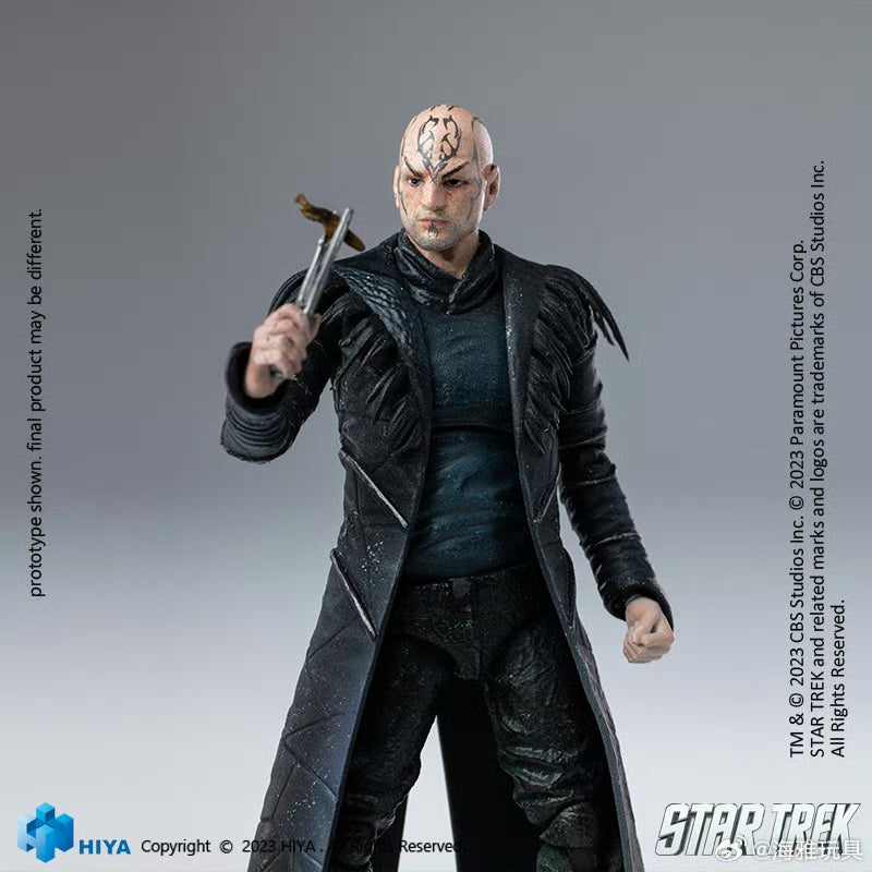PRE ORDER 1/18 Scale HIYA 4-Inch Action Figure - Exquisite Mini Series STAR TREK 2009 Nero Collectible - Perfect for Display, Gifts & Sci-Fi Collections
