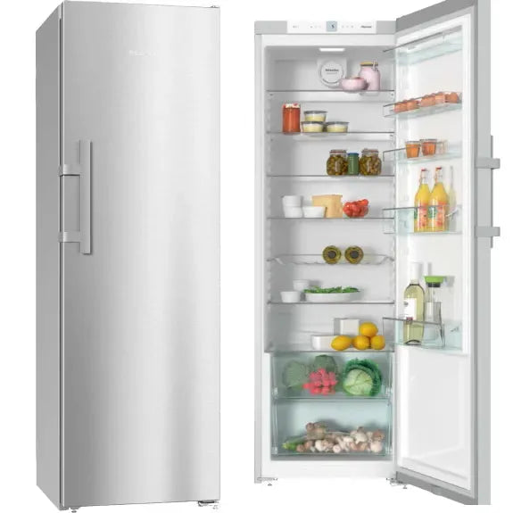 Miele 386 Litre Freestanding Refrigerator - White (K28202DEDT/CS) | Energy Efficient Large Capacity Fridge for Modern Kitchen & Open Plan Living Spaces