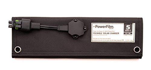 PowerFilm 5W Foldable Solar Panel Charger - 2nd Gen Portable Solar Charger for Phones, Tablets, USB Devices | Perfect for Camping, Hiking, Emergency Power & Outdoor Adventures