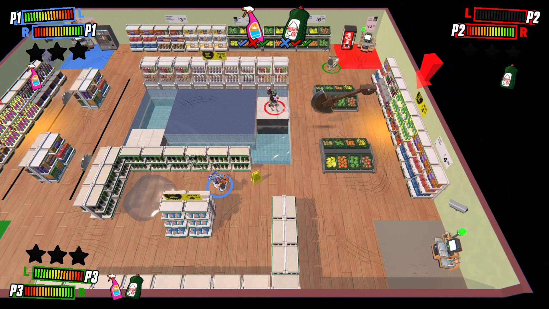 Supermarket Shriek - Fun Party Game for Nintendo Switch - Hilarious Multiplayer Chaos for Family & Friends Game Nights