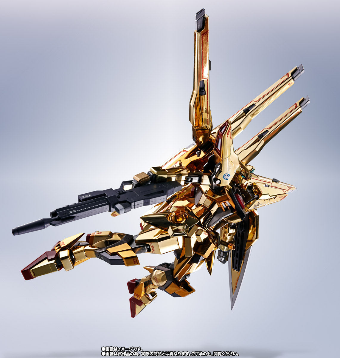 Bandai Metal Robot Spirits Gundam Seed Freedom ORB-01 Akatsuki Shiranui Unit Action Figure - High-Quality Collectible Model Kit for Anime Fans & Gundam Enthusiasts | Perfect for Display, Collection, and Role-Playing Battles