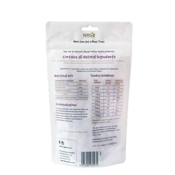 NRG+ Active Skin and Coat Care Freeze-Dried Dog Treats - Healthy Snacks for Dogs with Sensitive Skin & Shiny Coat - Perfect for Training, Rewards, and Daily Supplements
