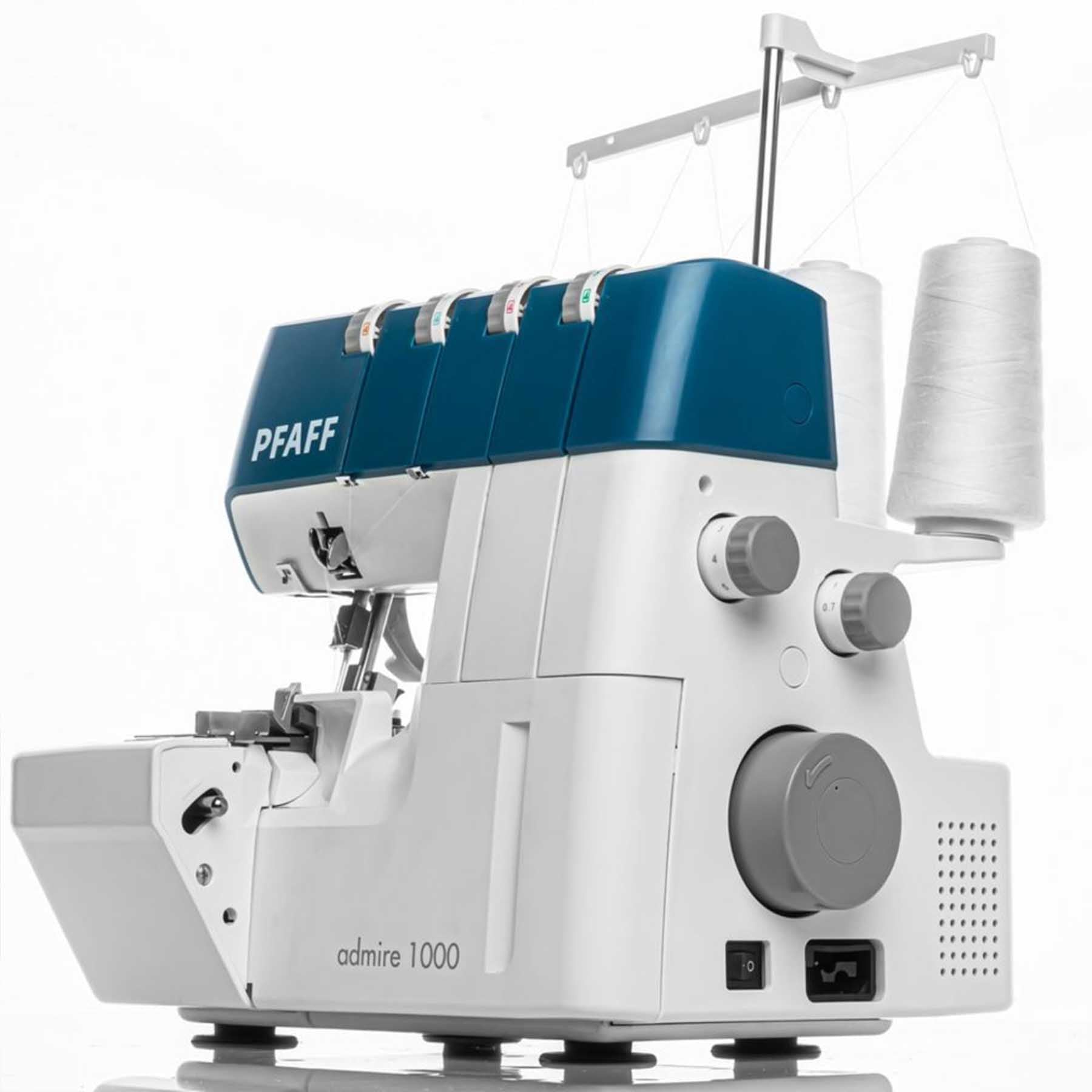 Pfaff Admire 1000 Overlock Sewing Machine - Professional Serger for Seam Finishing, Hemming & Decorative Stitching - Perfect for Quilting, Apparel & Home Decor Projects