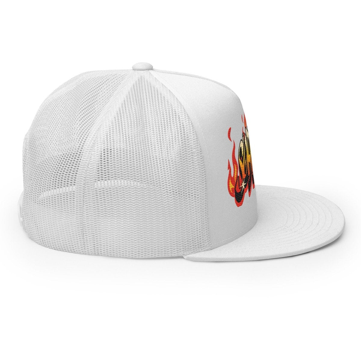 Inferno Sobriety Trucker Cap - Adjustable Snapback Hat for Men & Women - Stylish Baseball Cap for Outdoor Activities, Sports & Casual Wear