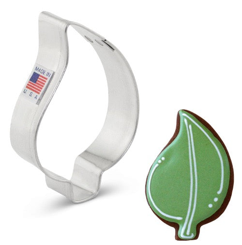 Ann Clark Mini Teardrop Cookie Cutter Set - Stainless Steel Baking Tools for Sugar Cookies, Fondant, Dough - Perfect for Holiday Baking, Birthday Parties & DIY Desserts