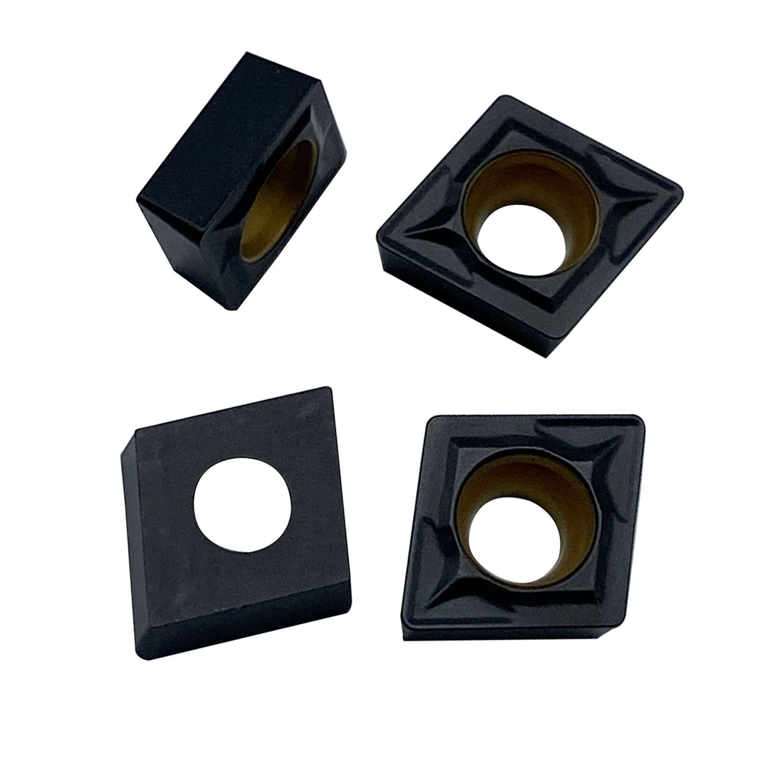 10pcs CCMT21.51 CCMT060204 Lathe Turning Inserts Cutting Tools for Cast Iron & Ductile Iron Parts - Ideal for CNC Turning, Milling & Metalworking Operations