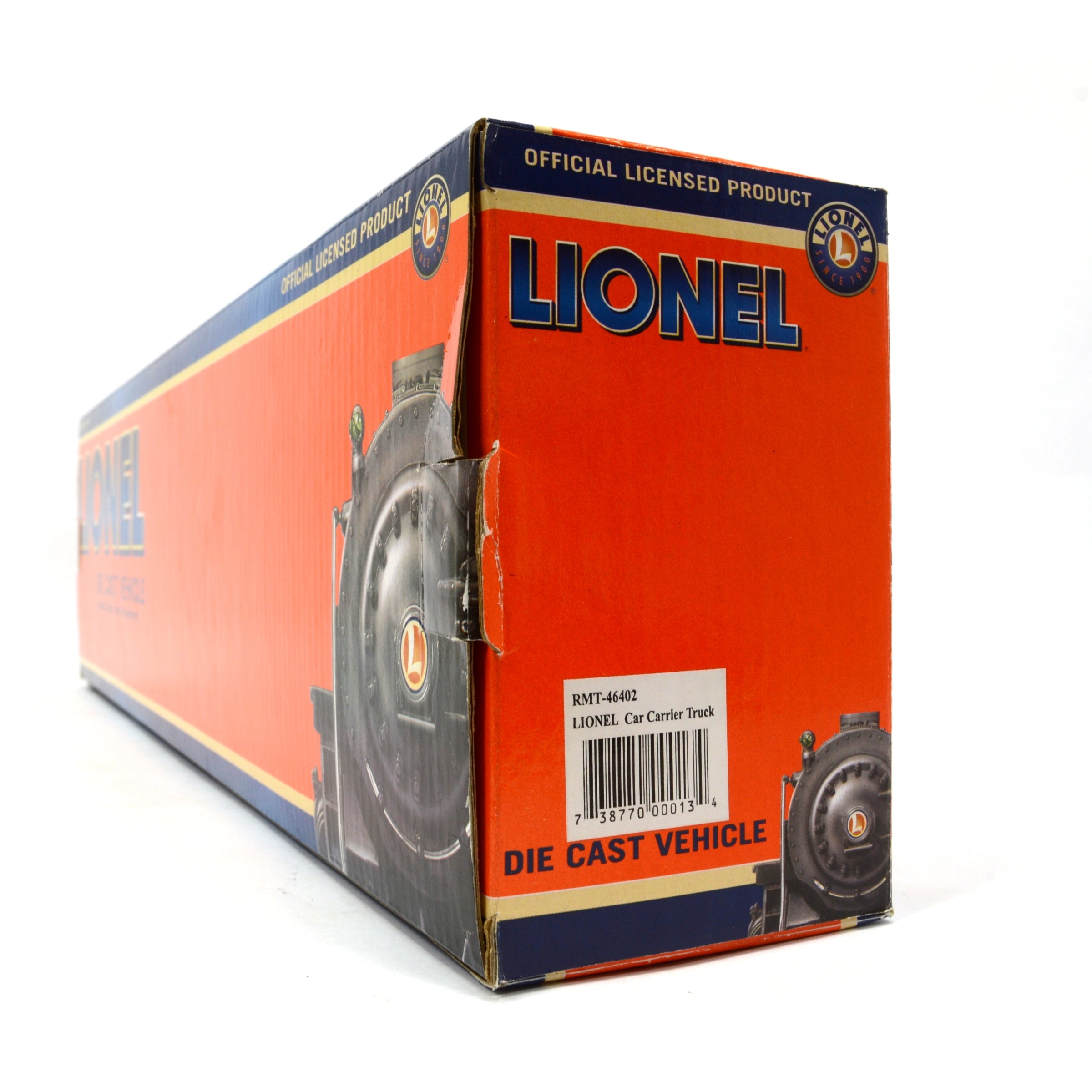 New in Box Lionel Lionville Auto Transport Diecast Car Carrier with 4 Cars - Perfect for Train Sets, Collectors & Kids Playroom Scenes