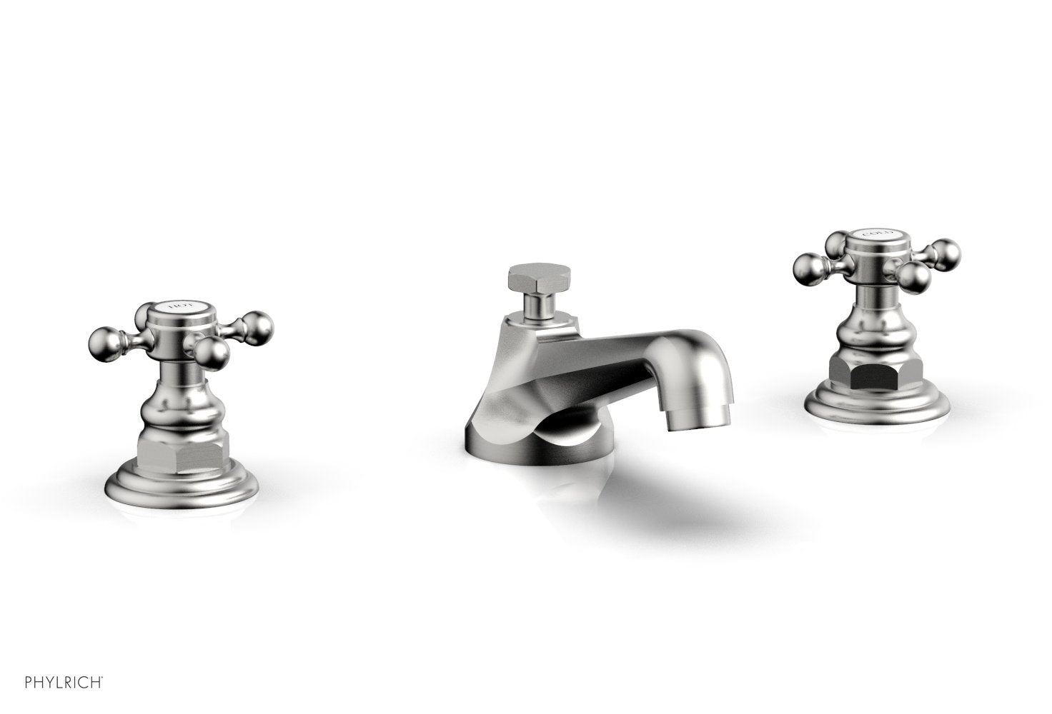 HEX TRADITIONAL Widespread Bathroom Faucet 500 01 - Perfect for Modern Vanities & Luxury Home Renovations
