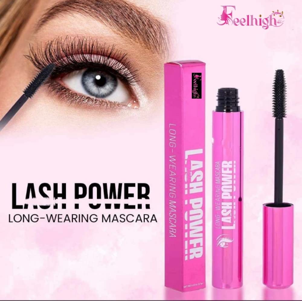 Waterproof Long-Lasting Mascara for Volume & Length - Professional Smudge-Proof Formula | Perfect for Daily Wear, Special Occasions & Photos