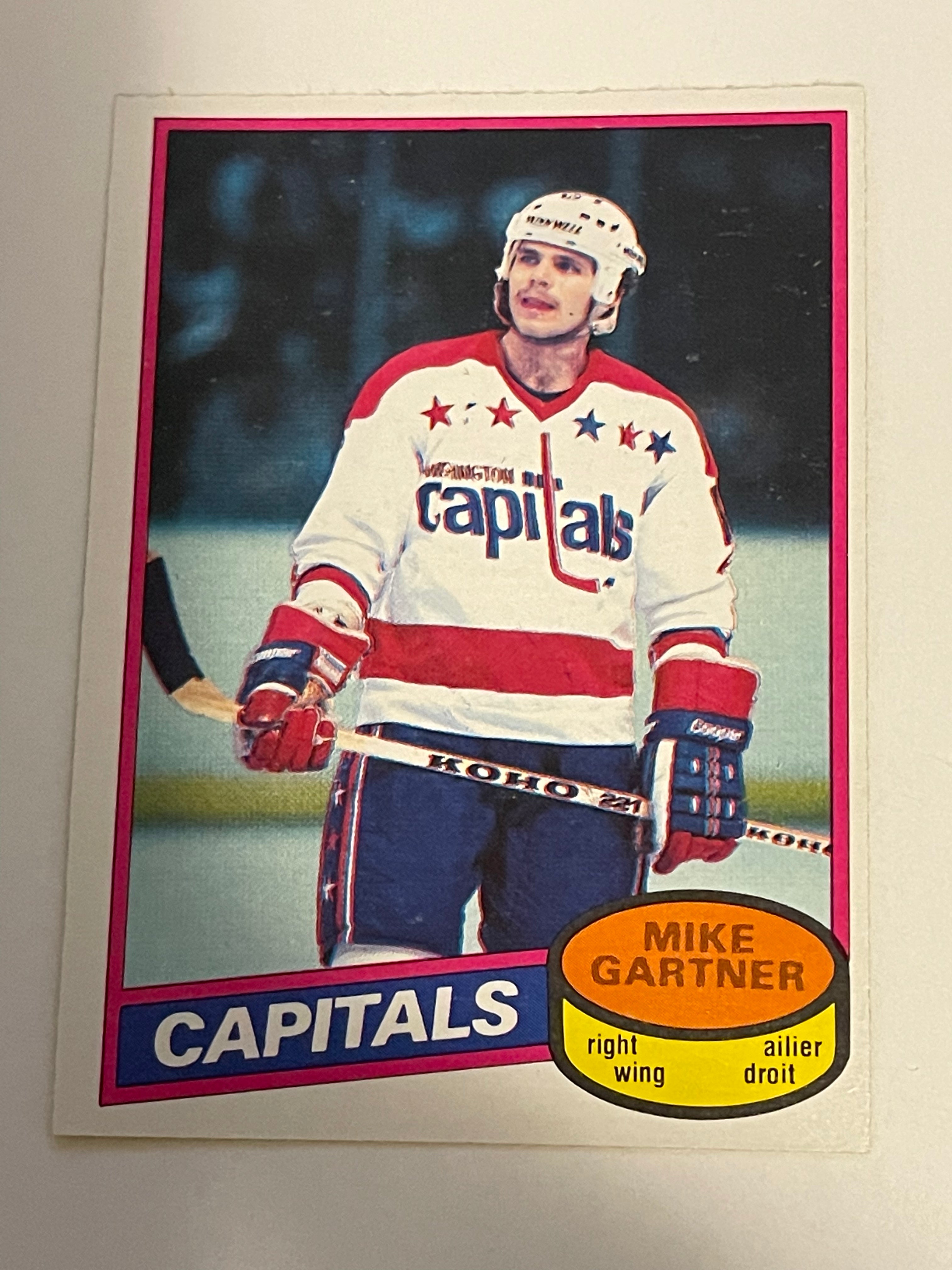 1980/81 Mike Gartner OPC Hockey Rookie Card - NHL Collectible for Sports Memorabilia & Fan Display