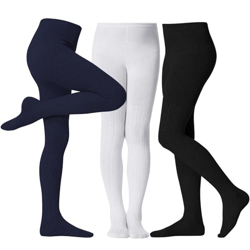 3 Pairs White Black Navy