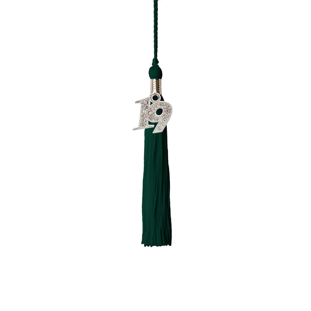 Kindergarten Graduation Tassel 2019 - Sparkling Bling Charm - Brown Tassel for Preschool & Elementary Graduation Ceremony, Party Decorations & Photo Props