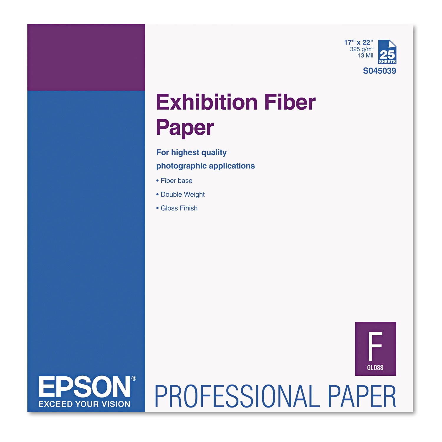 Epson Exhibition Fiber Paper - Premium 17