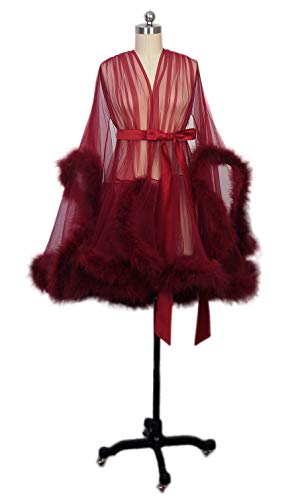 Short Burgundy