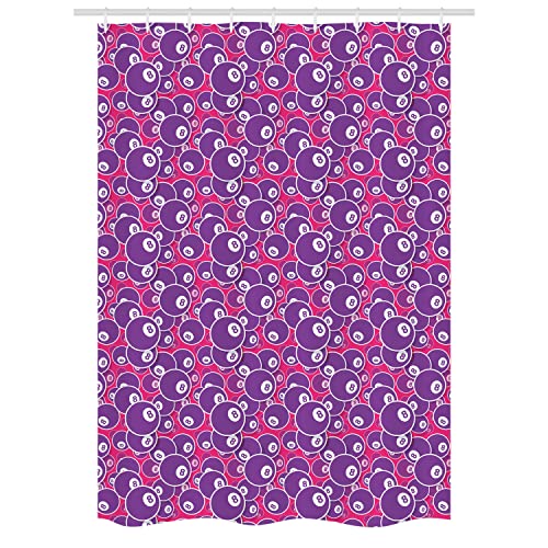 Magenta Purple and White