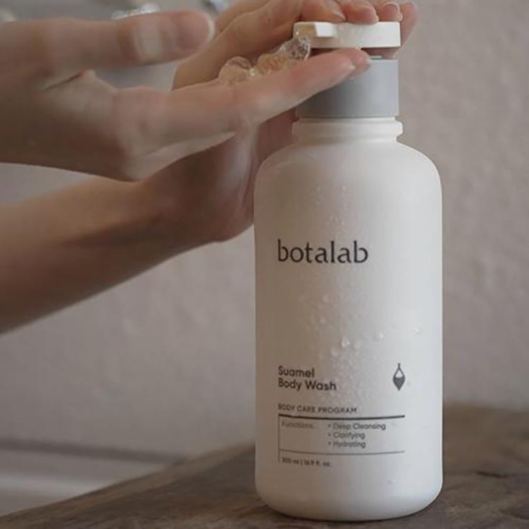 Suamel Moisturizing Body Wash for Dry Skin - Hydrating & Nourishing Shower Gel with Natural Ingredients - Perfect for Daily Use & Sensitive Skin Care
