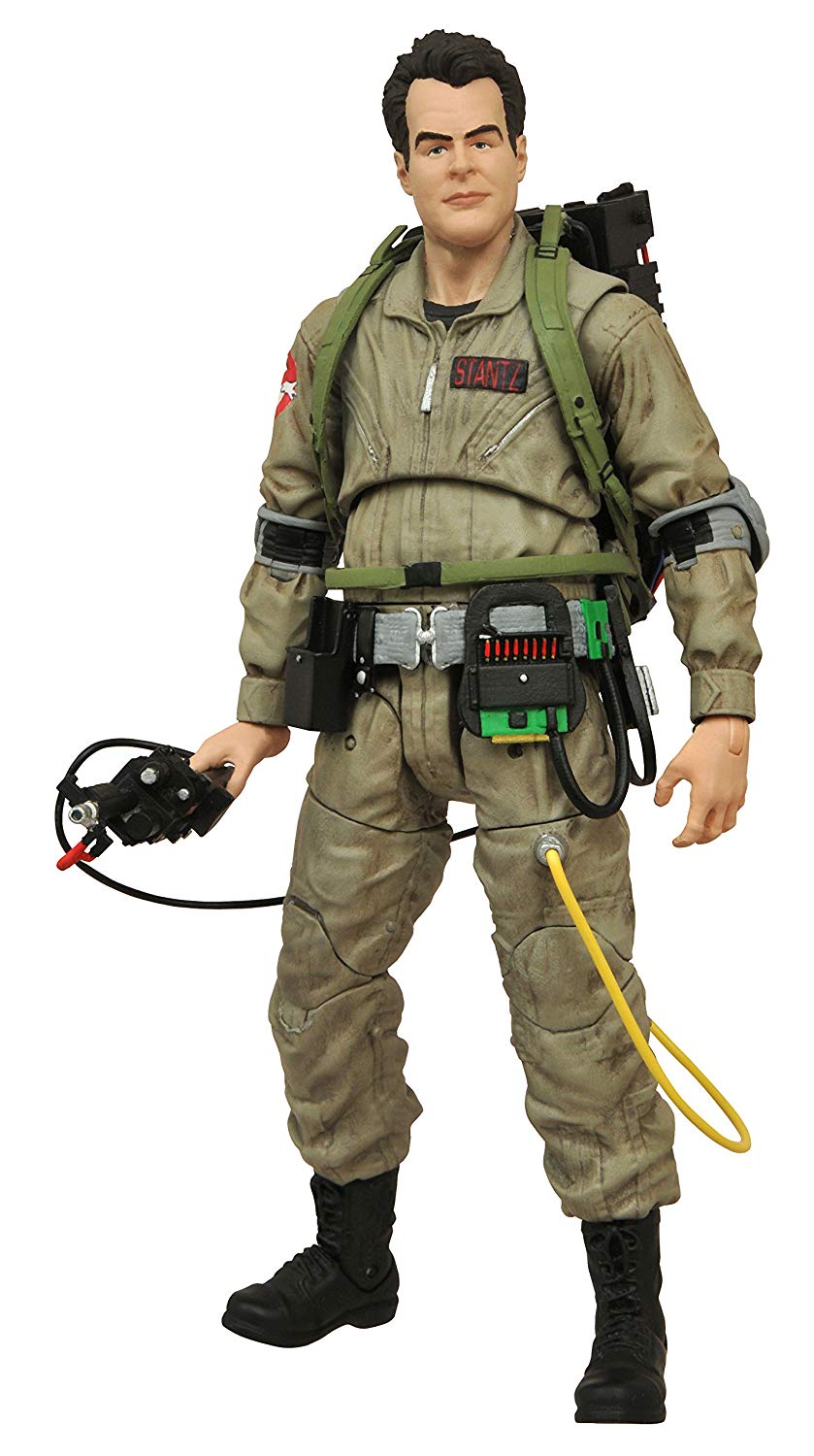 Diamond Select Ghostbusters Ray Stantz Action Figure - Collectible Toy for Fans, Halloween Costume Accessory & Movie Memorabilia
