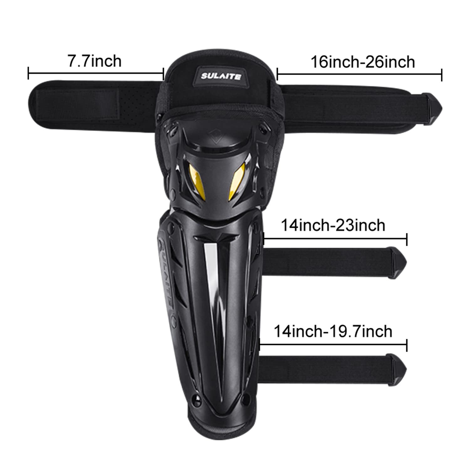 Best Motorcycle Protective Gear Set - Motocross Chest Protector & Knee Pads for Men - Durable Body Armor for Mountain Bike, Dirt Bike & Off-Road Riding - Perfect for Racing, Trail Adventures & Extreme Sports