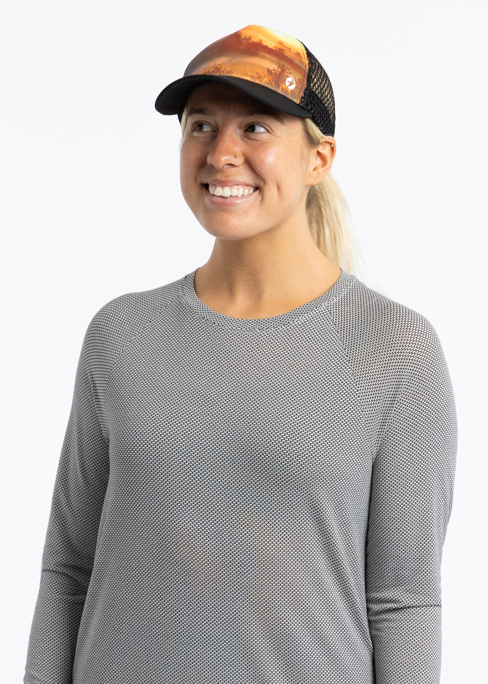 Runner Trucker Hat - Stylish & Durable Mesh Back Baseball Cap for Men & Women - Perfect for Running, Hiking, and Outdoor Sports