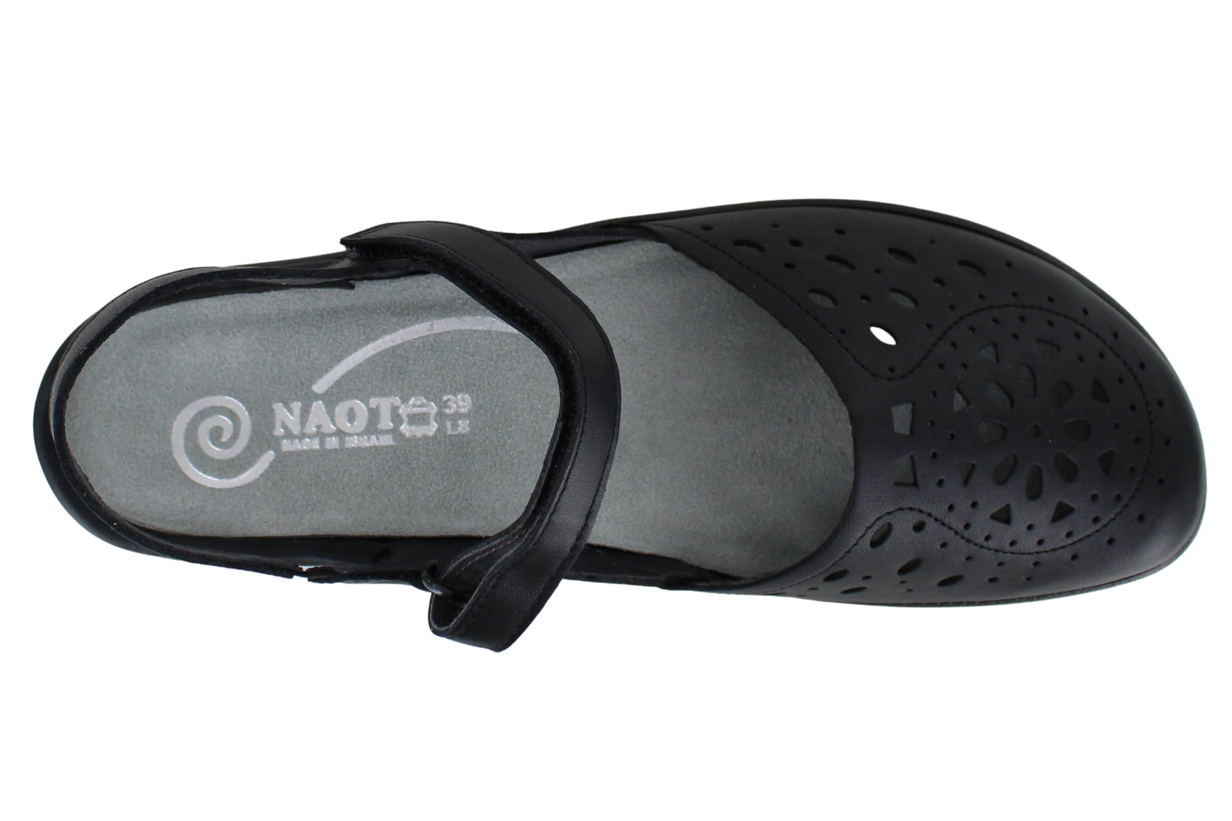 NAOT Women's Arataki Closed Toe Slingback Sandals with Cork Footbed - Arch Support & Slip Resistant - Lightweight Travel Shoes for Women - Removable Footbed - Perfect for Walking, Work & Vacation